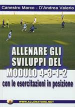 Allenare gli sviluppi del modulo 4-3-1-2 con le esercitazioni in posizione