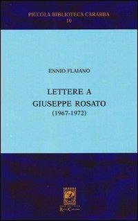 Lettere a Giuseppe Rosato - Ennio Flaiano - copertina