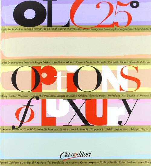 Options of luxury - Paolo Panerai - copertina