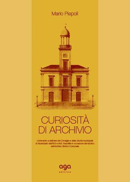 Curiosità di archivio - Mario Piepoli - copertina