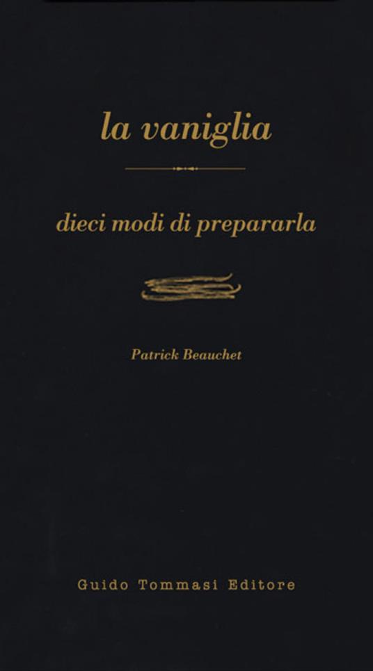 La vaniglia - Patrick Beauchet - copertina