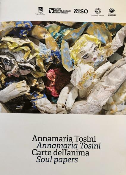 Annamaria Tosini. Carte dell'anima. Ediz. italiana e inglese - copertina