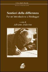 Sentieri della differenza. Per un'introduzione a Heidegger - copertina