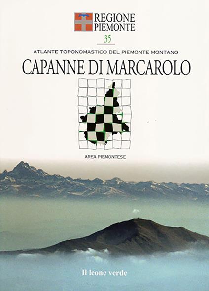 Capanne di Marcarolo. Con 12 carte toponomastiche - copertina