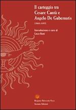 Il carteggio tra Cesare Cantù e Angelo De Gubernatis (1868-1893)