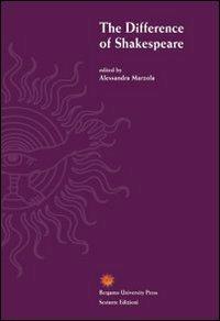 The difference of Shakespeare - Alessandra Marzola - copertina