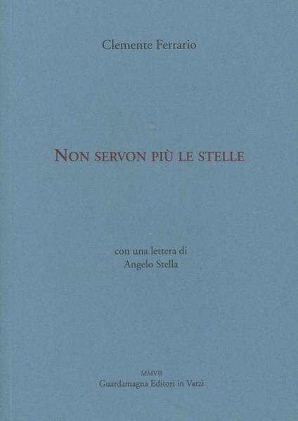 Non servon più le stelle - Clemente Ferrario - copertina