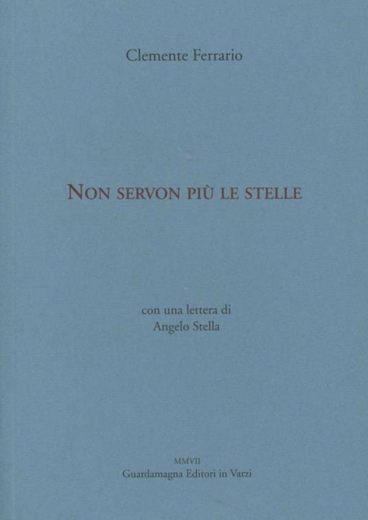 Non servon più le stelle - Clemente Ferrario - copertina