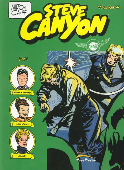 Steve Canyon. Vol. 4 - Milton Caniff - copertina