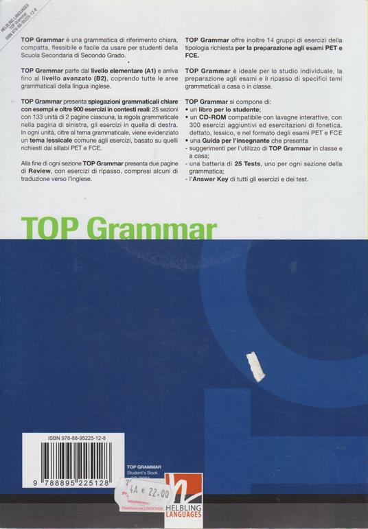 Top grammar. Per le Scuole superiori. Con CD-ROM. Con espansione online - Daniela Villani,Franca Invernizzi,Rachel Finnie - 2