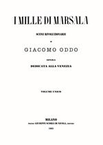 I mille di Marsala. Scene rivoluzionarie