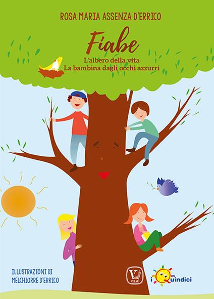 L'albero della vita-La bambina dagli occhi azzurri - Rosa Maria Assenza D'Errico - copertina