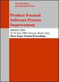 Product focused software - Davide Falessi,Jens Heidrich - copertina