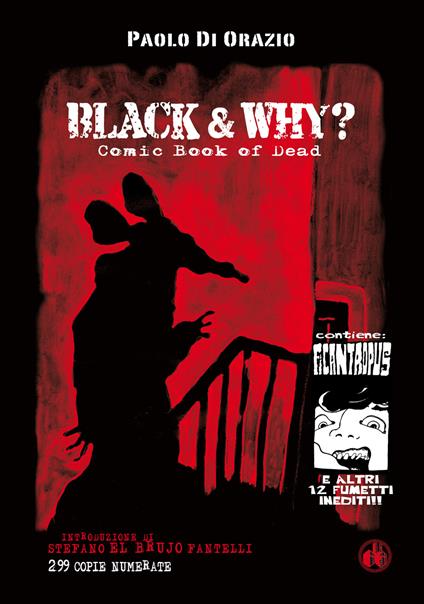 Black & why? Comicbook of dead - Paolo Di Orazio - copertina