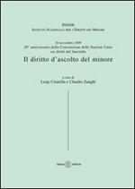 Il diritto d'ascolto del minore