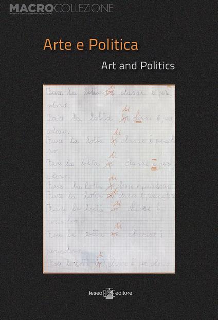 Arte e politica. Ediz. italiana e inglese - copertina