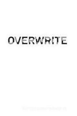 Overwrite. Ediz. italiana e inglese - Cristian Li Voi - copertina