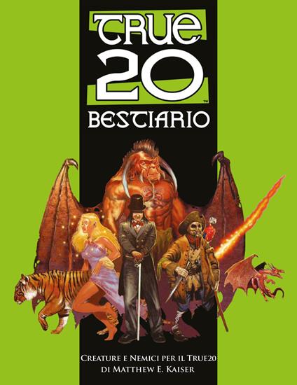 True20. Bestiario - copertina