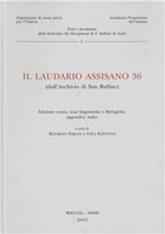 Il laudario assisano 36 (dall'Archivio di san Ruffino)