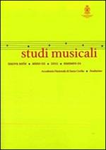 Studi musicali (2011). N.S.. Vol. 1