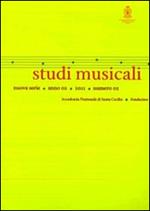 Studi musicali (2011). N.S.. Vol. 2