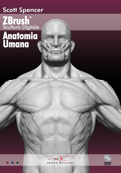 Zbrush scultura digitale anatomia umana. Con DVD - Scott Spencer - copertina