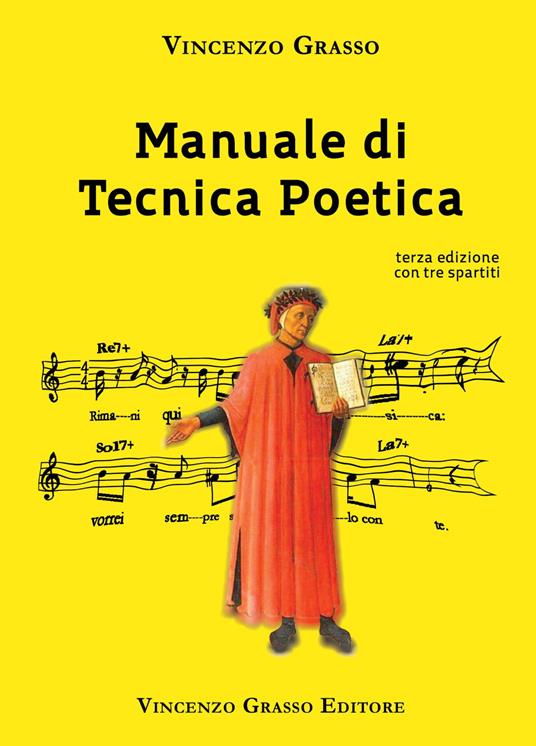 Manuale di tecnica poetica - Vincenzo Grasso - copertina