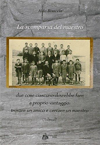 La scomparsa del maestro - Aldo Bisaccia - copertina