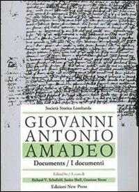 Giovanni Antonio Amadeo (Pavia, 1447-Milano, 1522). Ediz. italiana e inglese - Richard Schofield,James Shell,Grazioso Sironi - copertina