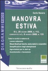 Manovra estiva - Carlo Nocera - copertina