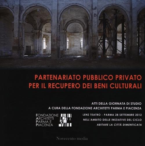 Partenariato pubblico privato per il recupero dei beni culturali - copertina
