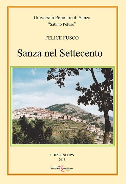 Sanza nel settecento - Felice Fusco - copertina