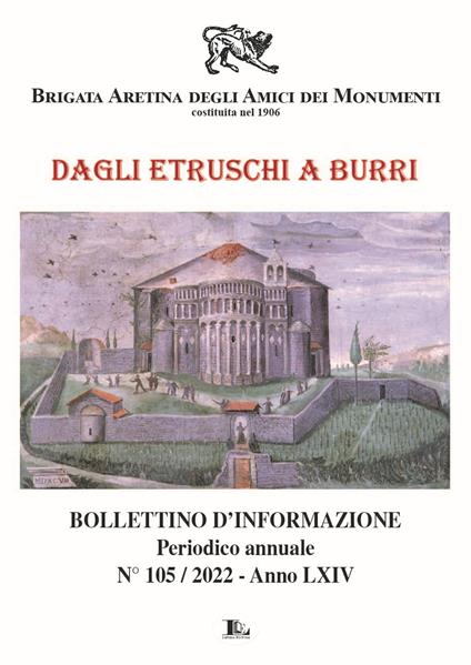 Bollettino d'informazione (2022). Vol. 105: Dagli Etruschi a Burri - copertina