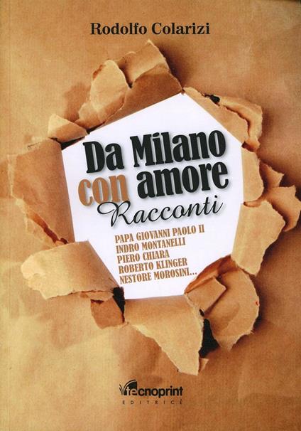 Da Milano con amore - Rodolfo Colarizi - copertina