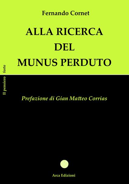 Alla ricerca del Munus perduto - Fernando Maria Cornet - copertina