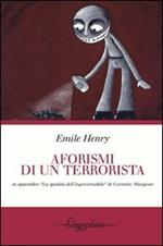 Aforismi di un terrorista