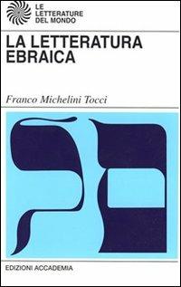 Letteratura ebraica - Franco Michelini Tocci - copertina