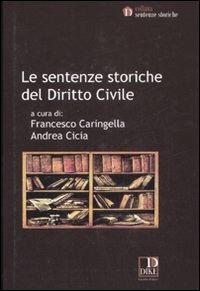 Le sentenze storiche del diritto civile - copertina