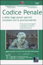 Codice penale e delle leggi penali speciali annotato con la giurisprudenza