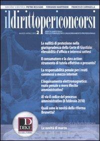 Il diritto per i concorsi (2010). Vol. 2 - copertina