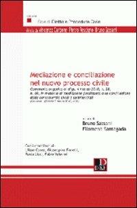 Mediazione e conciliazione nel nuovo processo civile - copertina