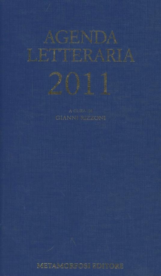 Agenda letteraria 2011 - copertina