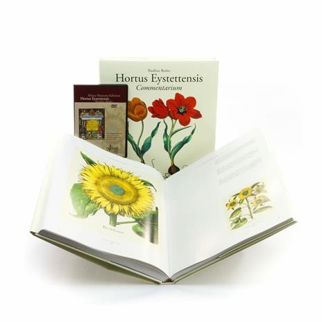 Hortus Eystettensis Commentarium in lingua italiana, inglese e tedesca - Basilius Besler - copertina