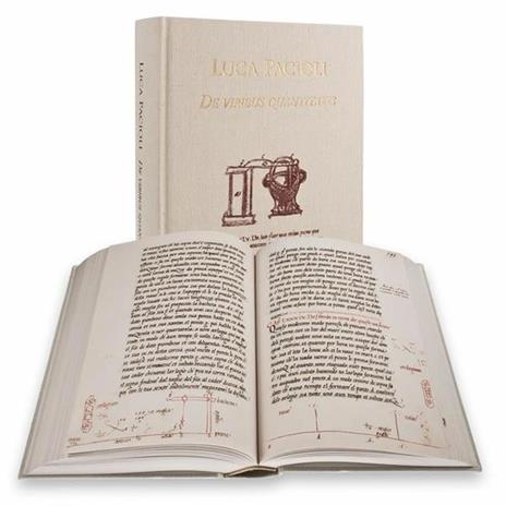 De viribus quantitatis. Facsimile ad uso professionale con commentario - Luca Pacioli - copertina