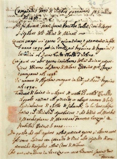 De viribus quantitatis. Facsimile ad uso professionale con commentario - Luca Pacioli - 8