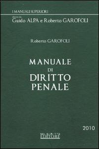 Manuale di diritto penale - Roberto Garofoli - copertina