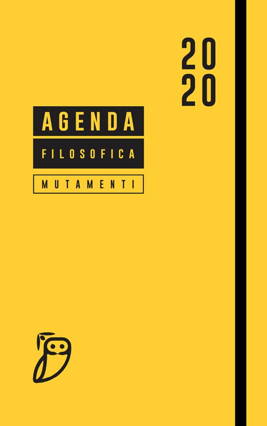 Agenda filosofica 2020. Mutamenti - copertina