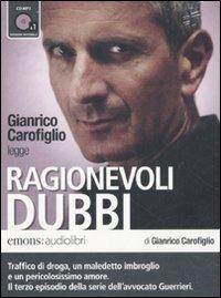 Ragionevoli dubbi letto da Gianrico Carofiglio. Audiolibro. CD Audio formato MP3 - Gianrico Carofiglio - copertina