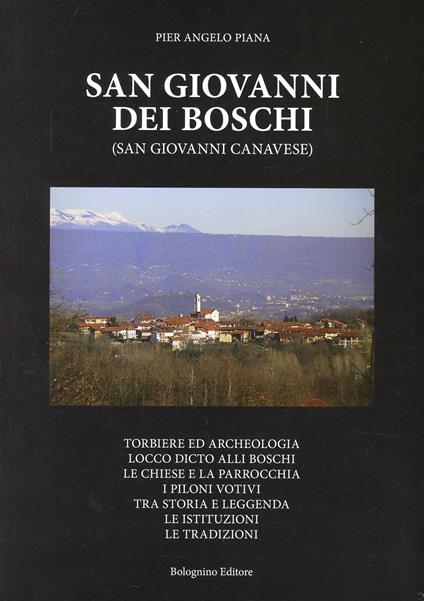 San Giovanni dei boschi (San Giovanni canavese) - P. Angelo Piana - copertina