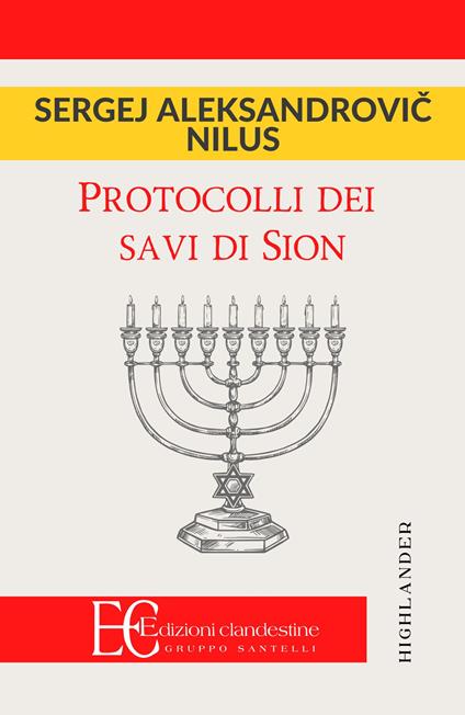 Protocolli dei savi di Sion - Sergey Nilus - copertina